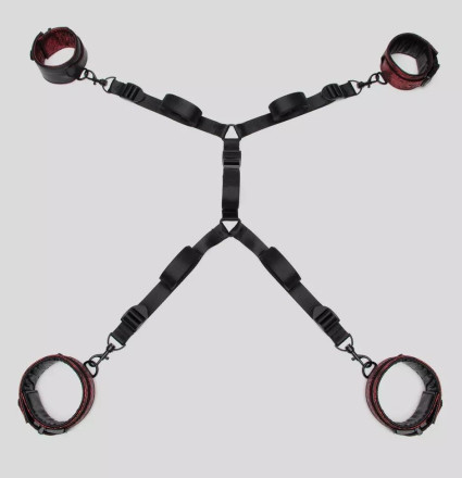 Изысканный набор фиксаций на кровати Reversible Under Mattress Restraint Set 