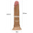 Фаллоимитатор 7 Dual layered Platinum Silicone Cock - 18,5 см. 
