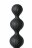 Набор из 2 чёрных анальных цепочек Satisfyer Beads 